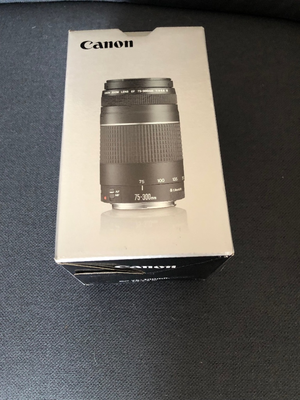 Canon EF 75-300mm f/4-5.6 III USM Telephoto Zoom Lens Original Package unused